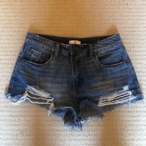 Jean shorts